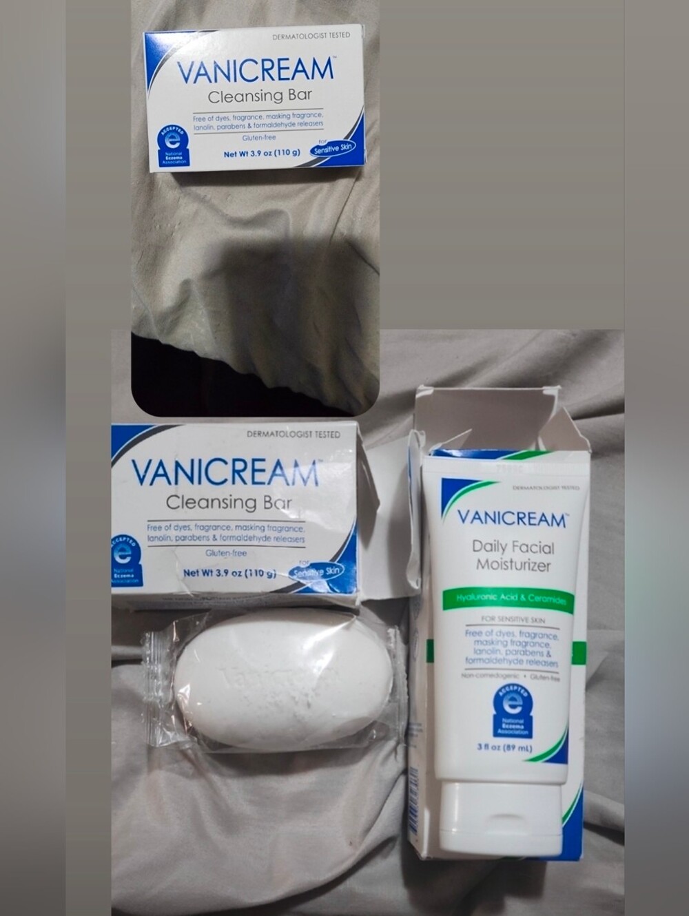 3 vanicream cleansing